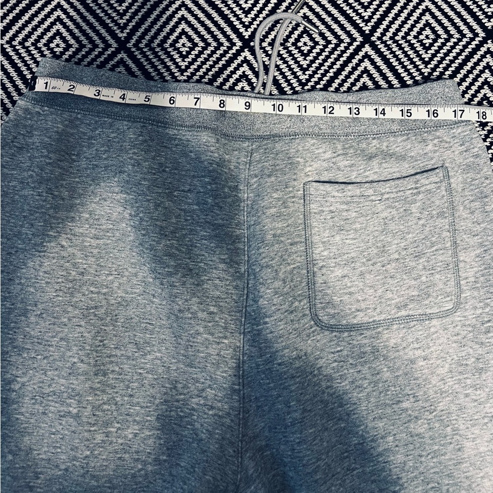 Abercrombie & Fitch Gray Sweat Joggers with Side Logo - Picture 7 of 8